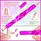 Ergonomic Diamond Painting Art Drill Bead Dot Pen Kit with Screw Steel Silver Metal Tip Nibs Placers Roller Tool Accessories for 5D Dia